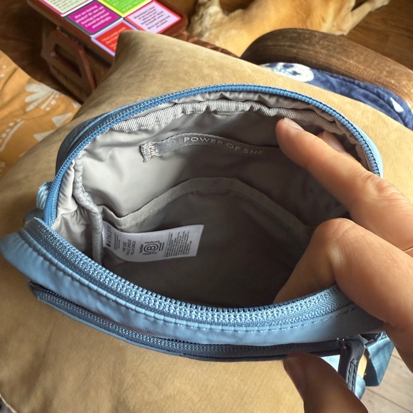 Athleta Light Blue Crossbody Bag - Picture 10 of 12